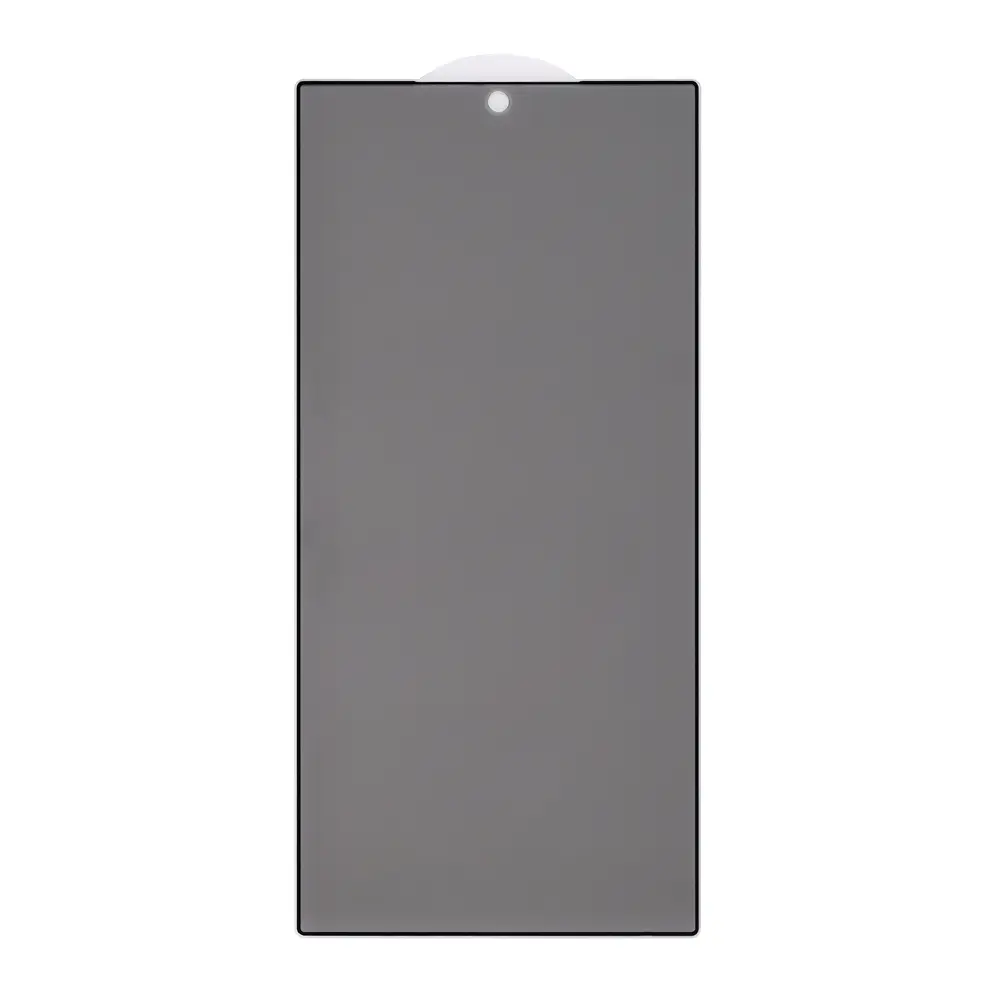Zastitno Staklo Tempered Glass Privacy Teracell Titan 2.5d za Samsung S928B Galaxy S24 Ultra Crni (fingerprint Unlock)