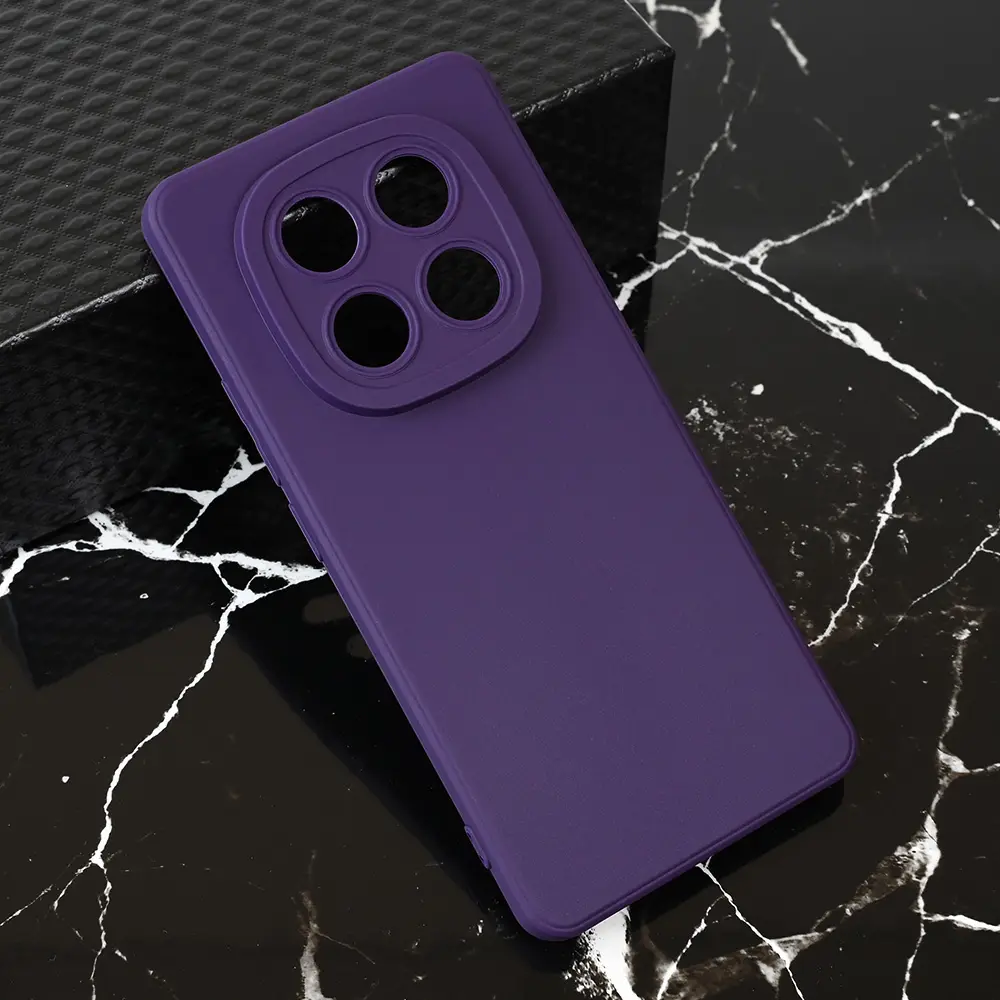 Torbica Teracell Giulietta za Xiaomi Redmi Note 14 Pro 5G Mat Tamno Ljubicasta