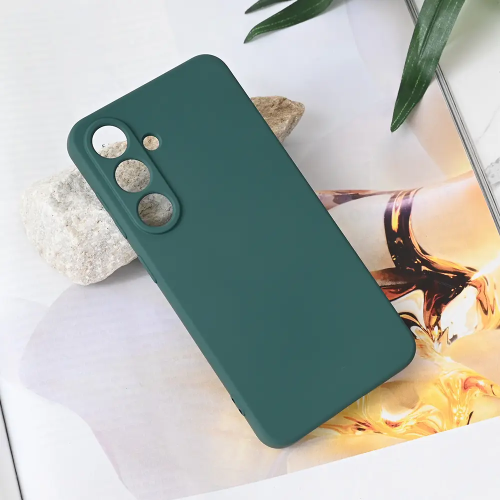 Torbica Teracell Soft Velvet za Samsung S931B Galaxy S25 Tamno Zelena
