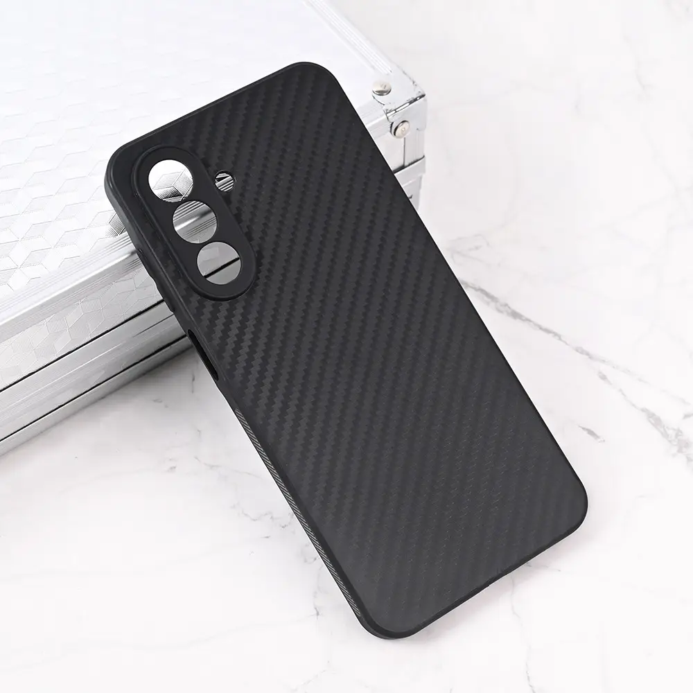 Torbica Carbon Fiber za Samsung A266B Galaxy A26 5G Crna
