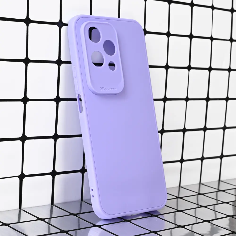 Torbica 3D Camera za Honor 200 Lite Ljubicasta