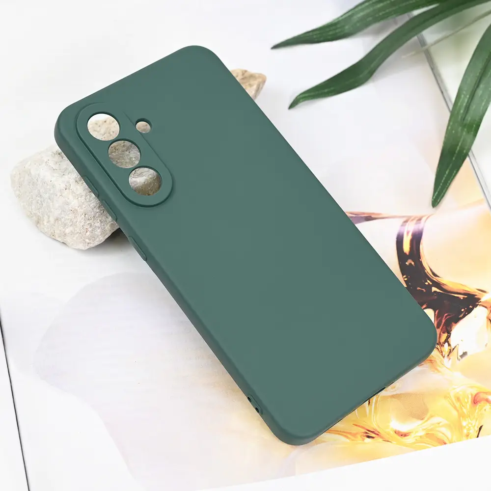 Torbica Teracell Soft Velvet za Samsung A566B Galaxy A56 5G Tamno Zelena