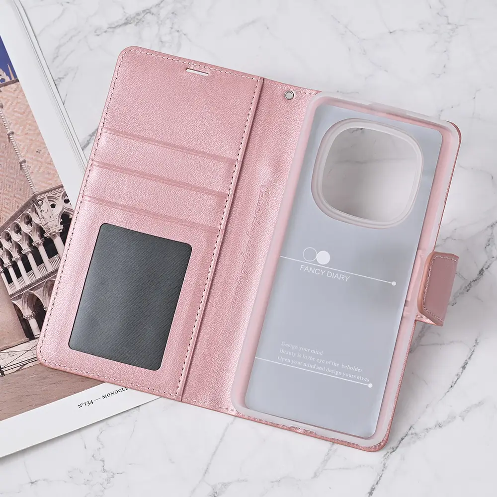 Torbica Hanman Canvas ORG za Xiaomi Redmi Note 14 Pro Plus Roze