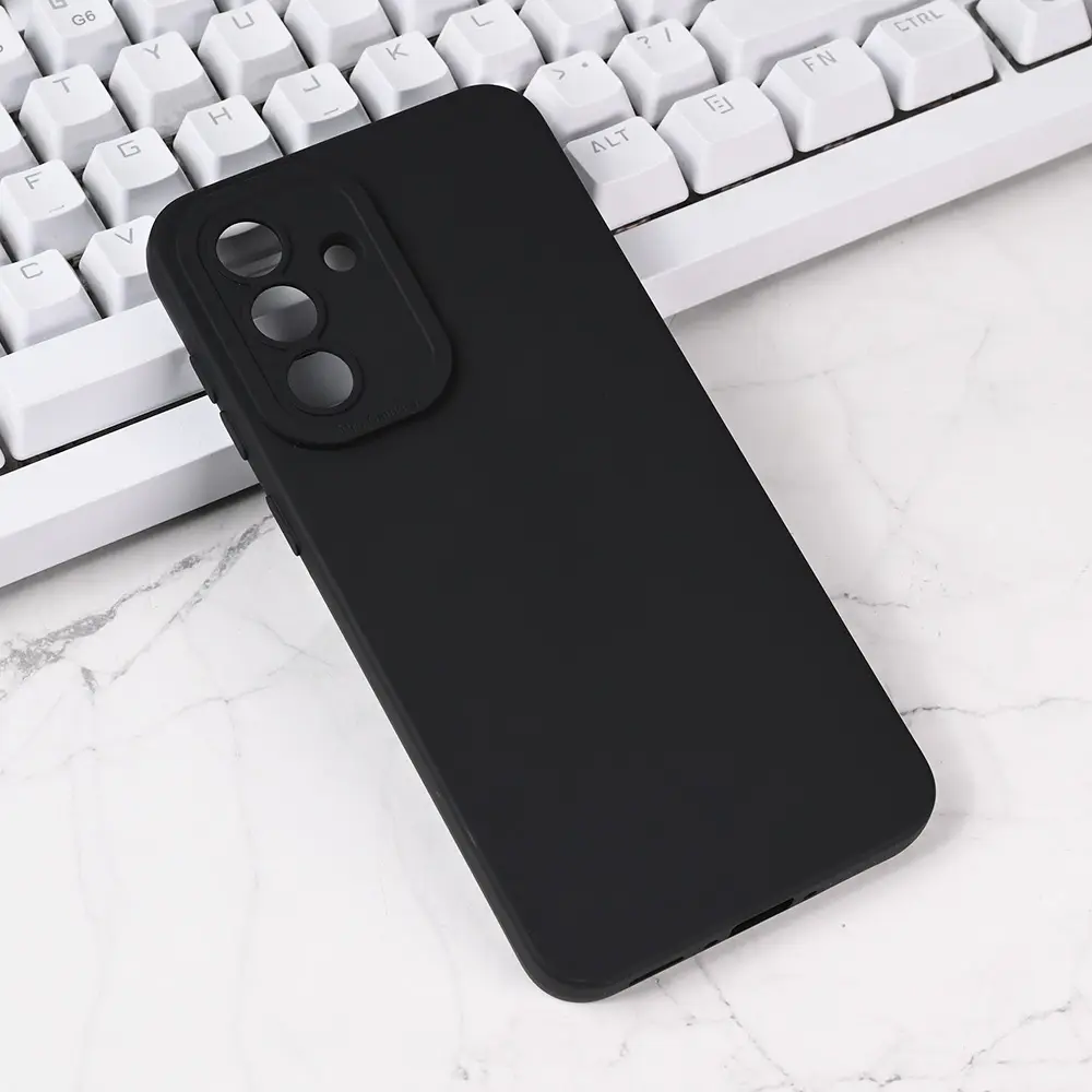 Torbica Silikon Pro Camera za Samsung A366B Galaxy A36 5G Crna