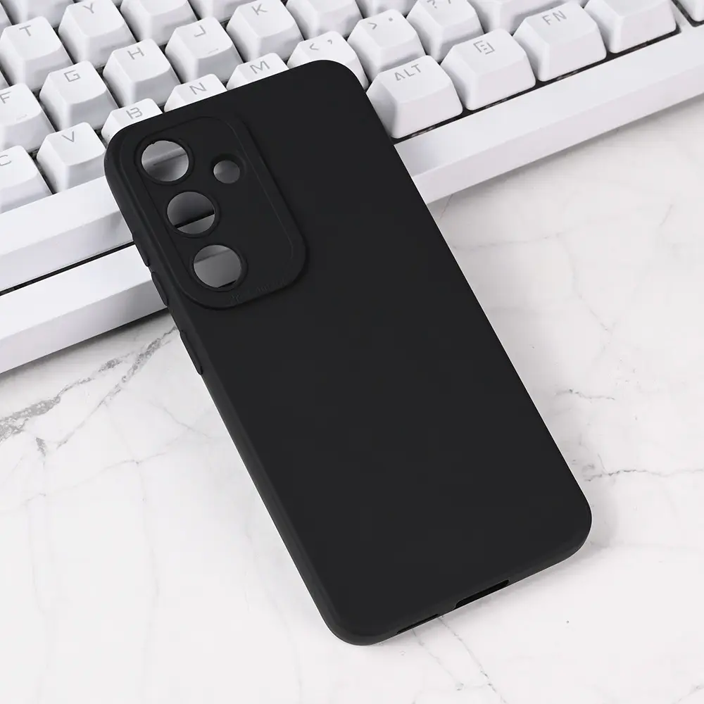Torbica Silikon Pro Camera za Samsung S931B Galaxy S25 5G Crna