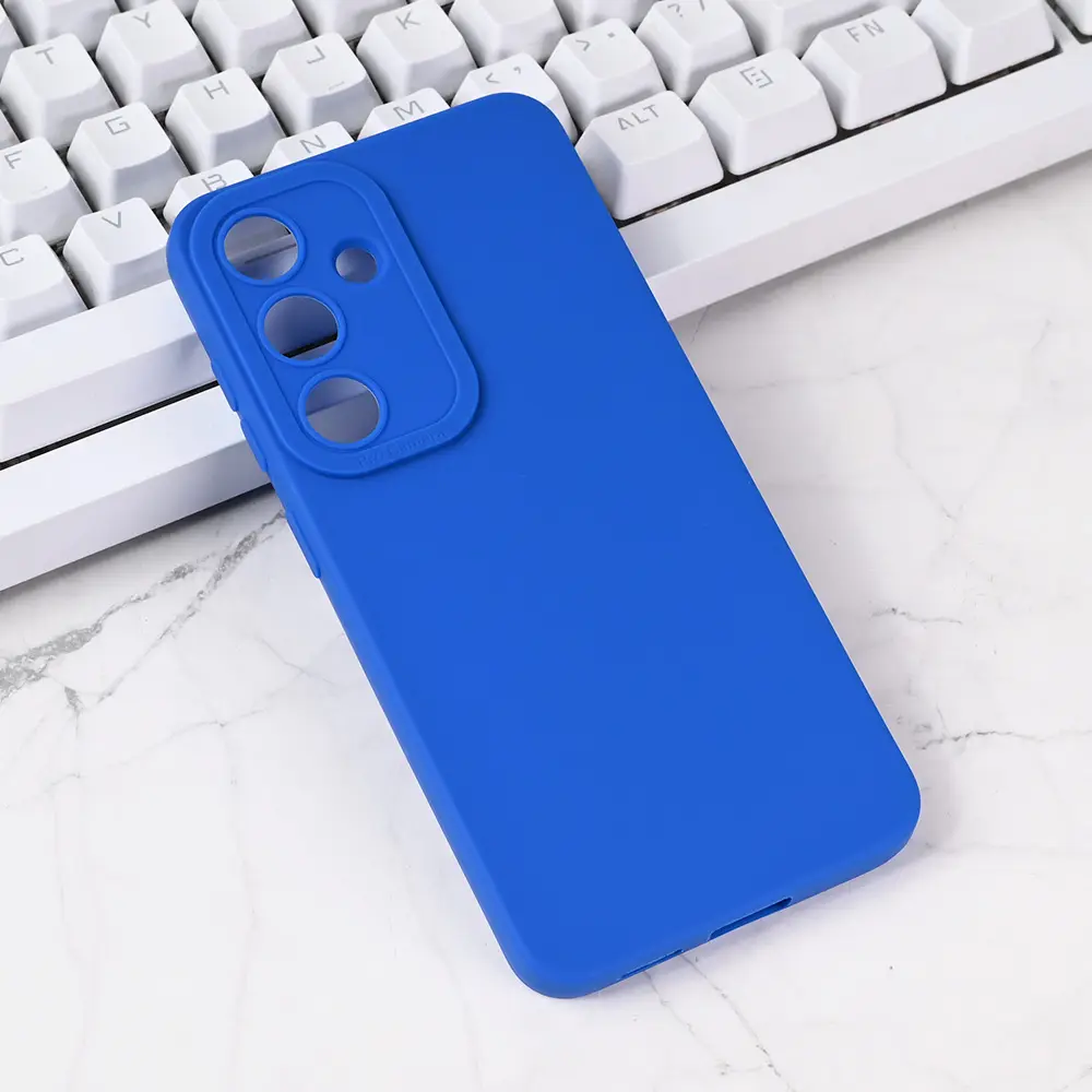 Torbica Silikon Pro Camera za Samsung S931B Galaxy S25 5G Plava