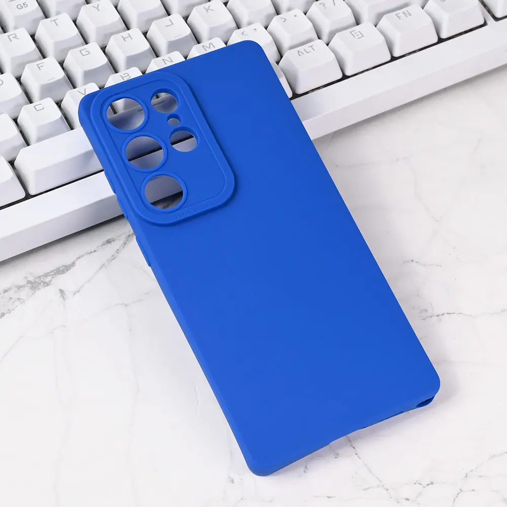 Torbica Silikon Pro Camera za Samsung S938B Galaxy S25 Ultra 5G Plava