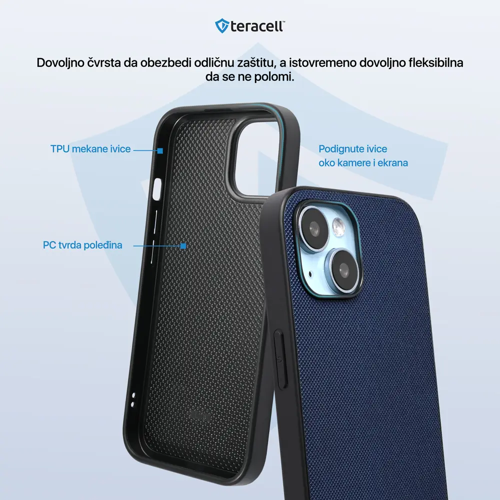 Torbica Teracell Scrub za Iphone 14 6.1 Tamno Zelena
