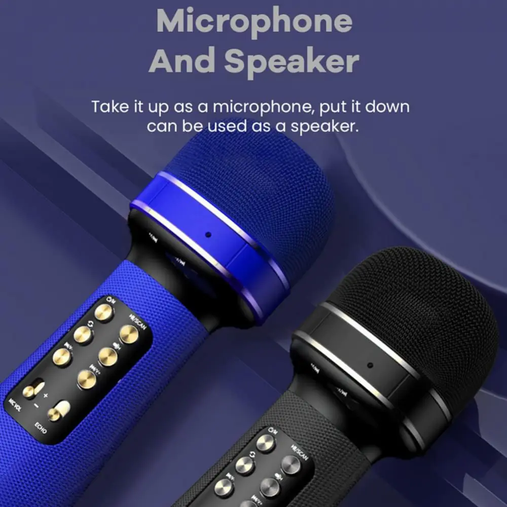 Bluetooth Mikrofon WS898 Crni