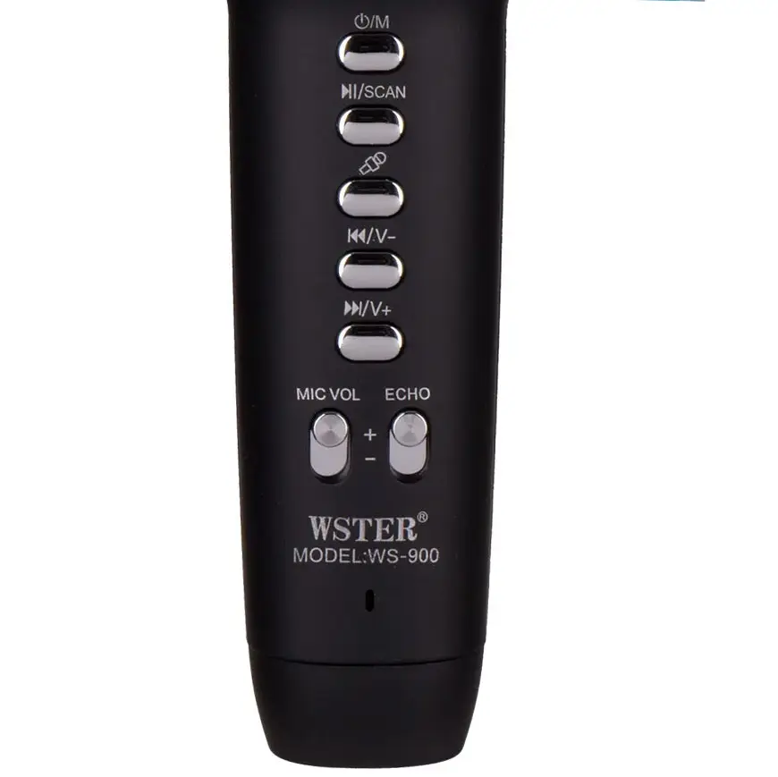 Bluetooth Mikrofon WS900 Crni