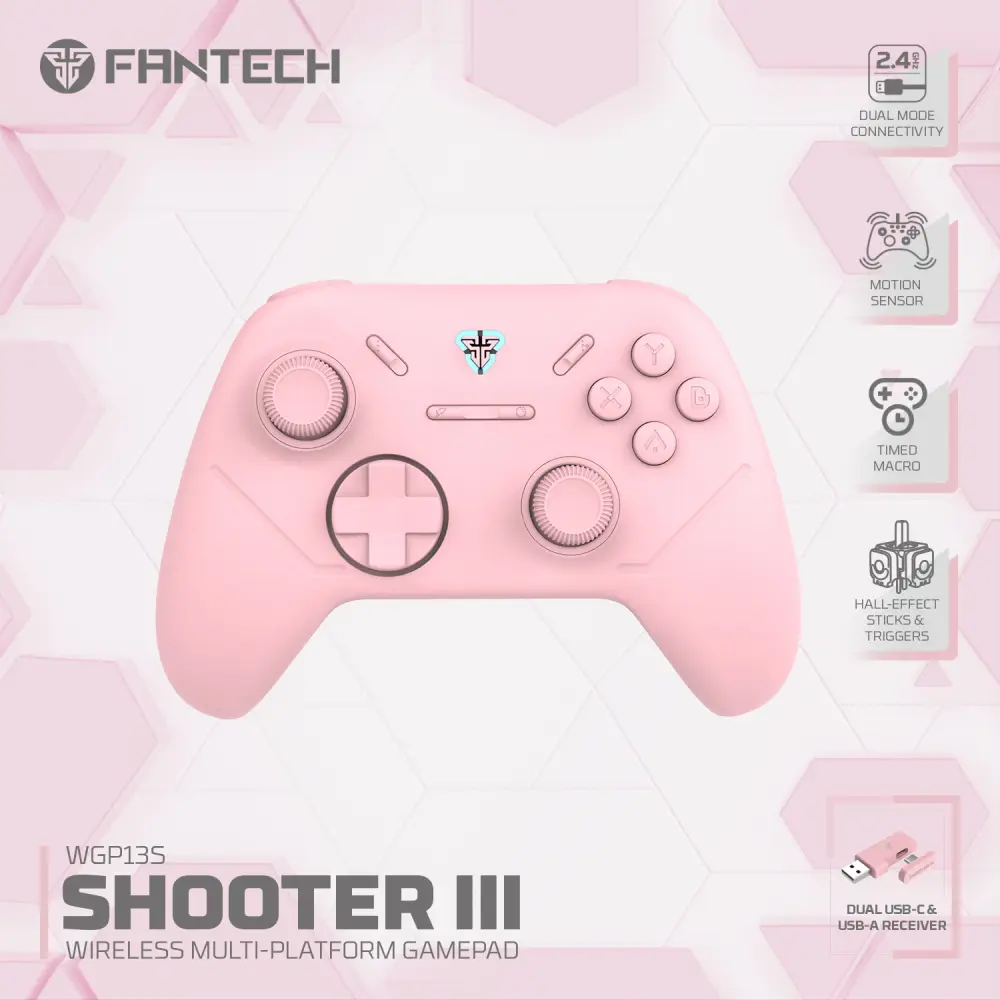 Joypad Wireless Fantech Wgp13s Revolver III Sakura