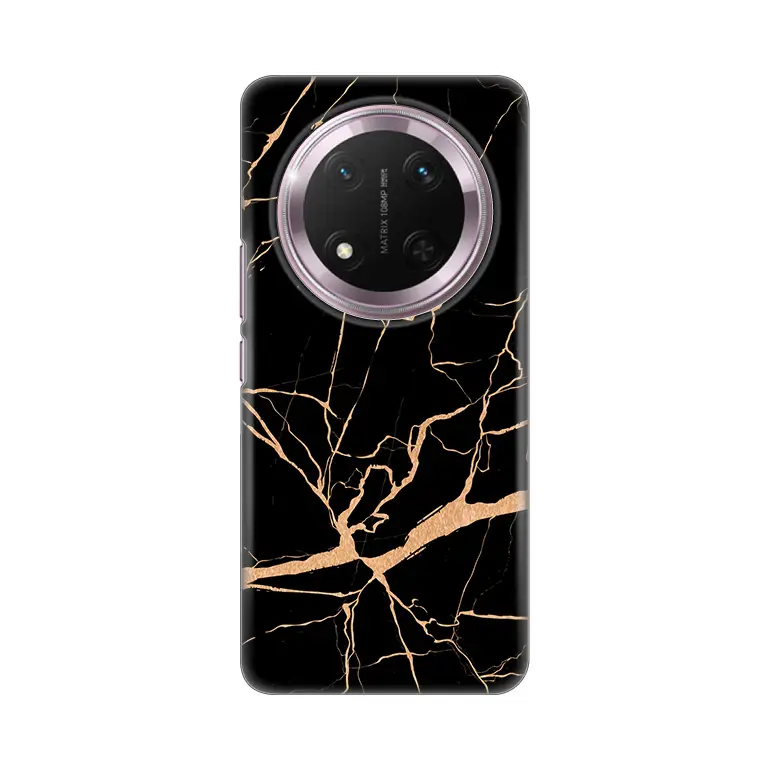 Torbica Silikonska Print za Honor Magic 7 Lite All Black