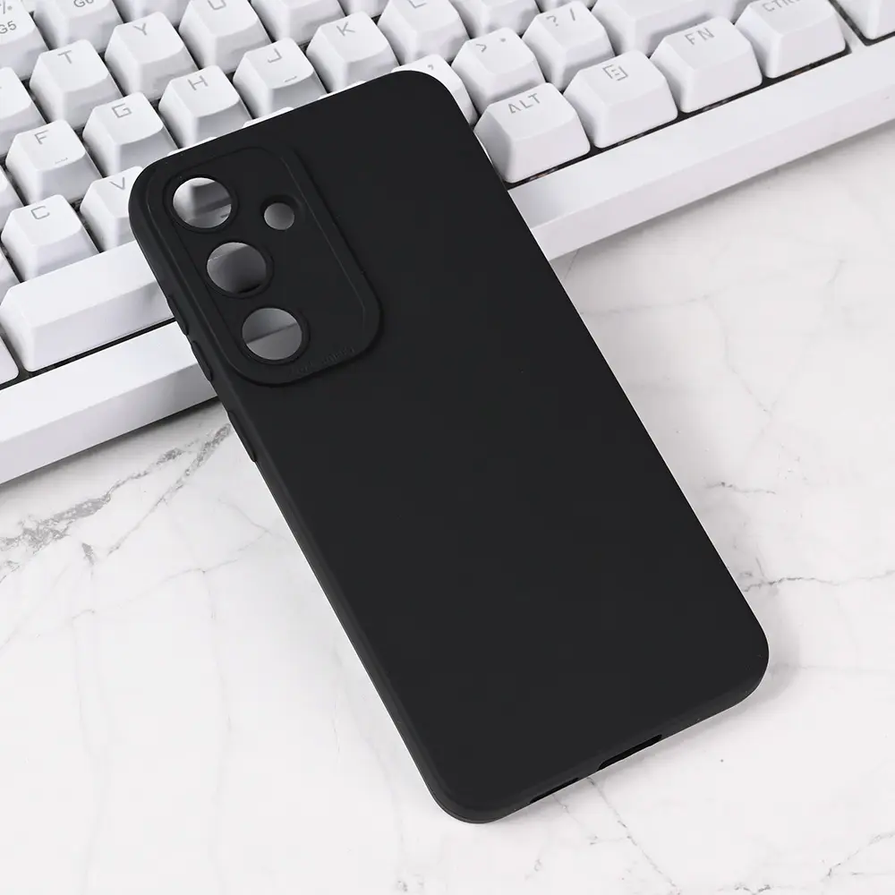 Torbica Silikon Pro Camera za Samsung S936B Galaxy S25 Plus Crna