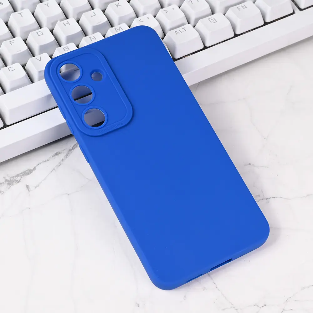 Torbica Silikon Pro Camera za Samsung S936B Galaxy S25 Plus Plava