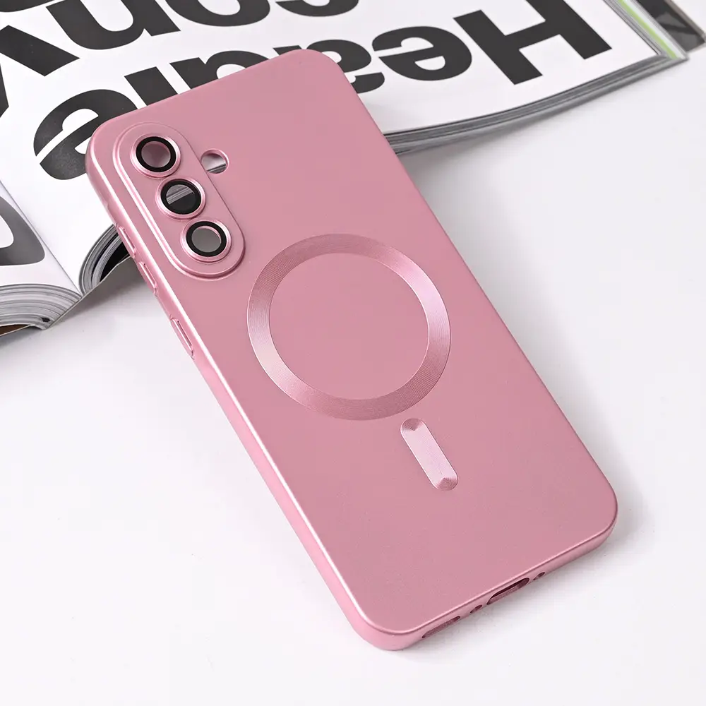 Torbica Magsafe Chrome za Samsung A566B Galaxy A56 Roze
