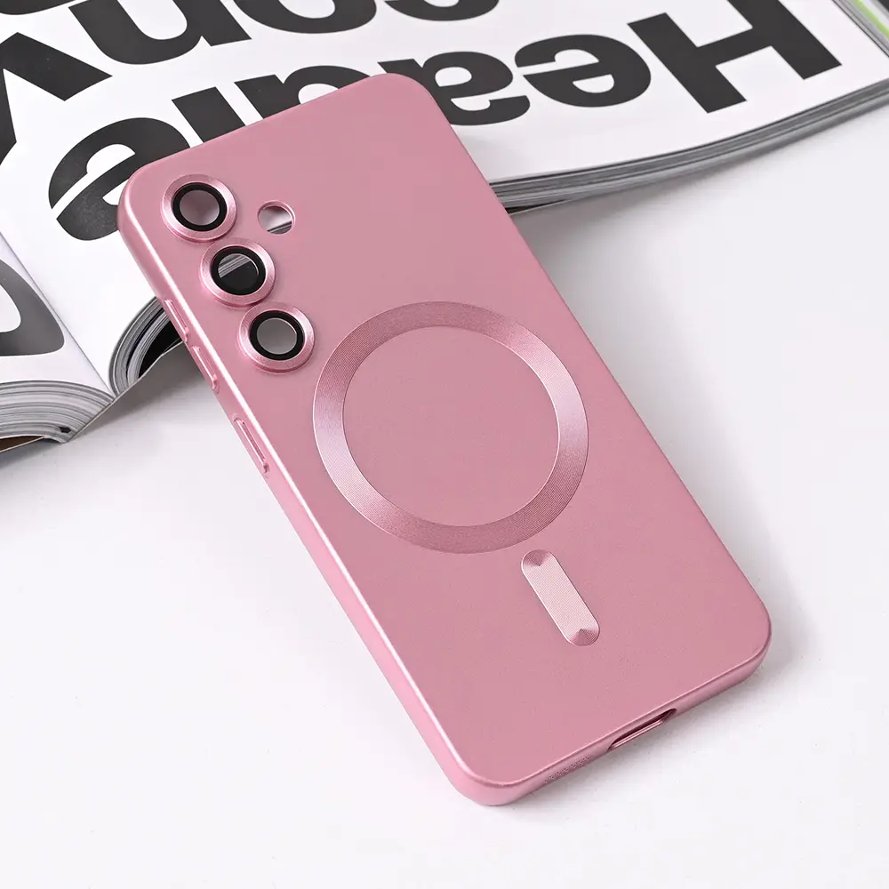Torbica Magsafe Chrome za Samsung S931B Galaxy S25 Roze