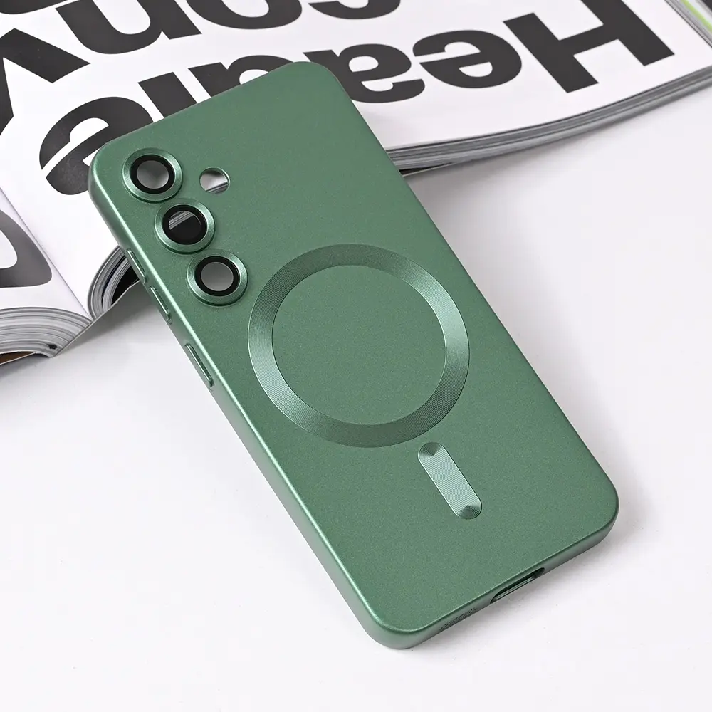 Torbica Magsafe Chrome za Samsung S931B Galaxy S25 Zelena