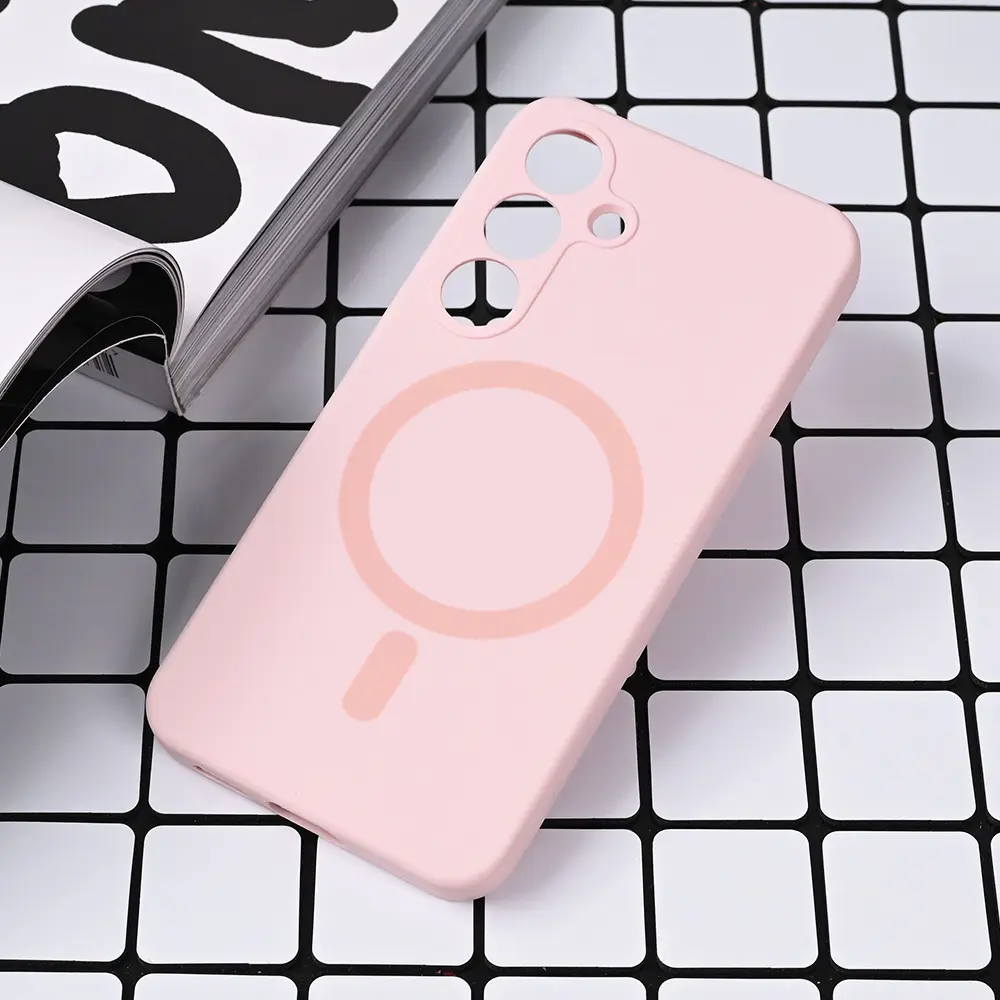 Torbica Magsafe Pure Color za Samsung S931B Galaxy S25 Roze