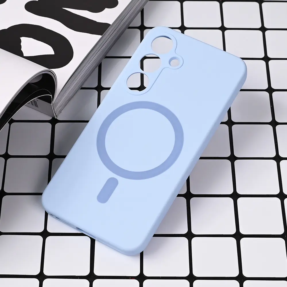 Torbica Magsafe Pure Color za Samsung S931B Galaxy S25 Svetlo Plava