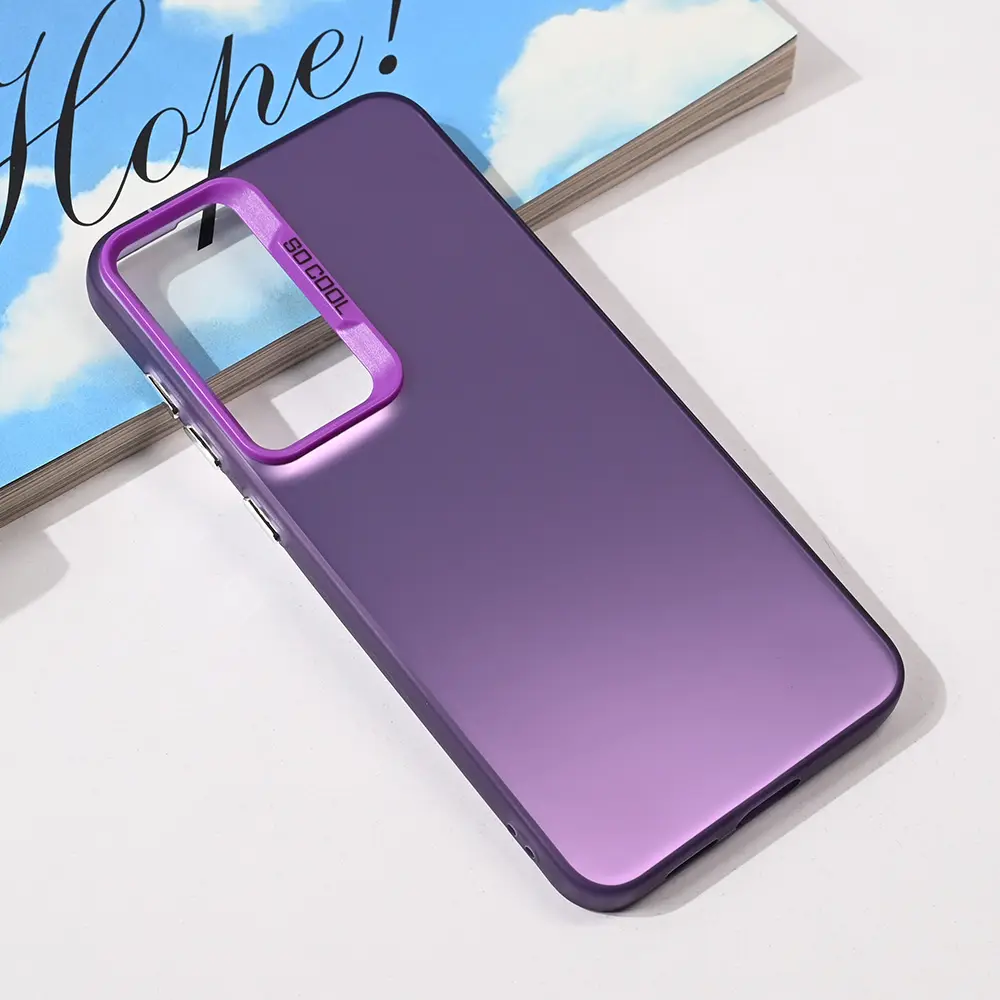 Torbica Clear za Samsung S936B Galaxy S25 Plus Ljubicasta