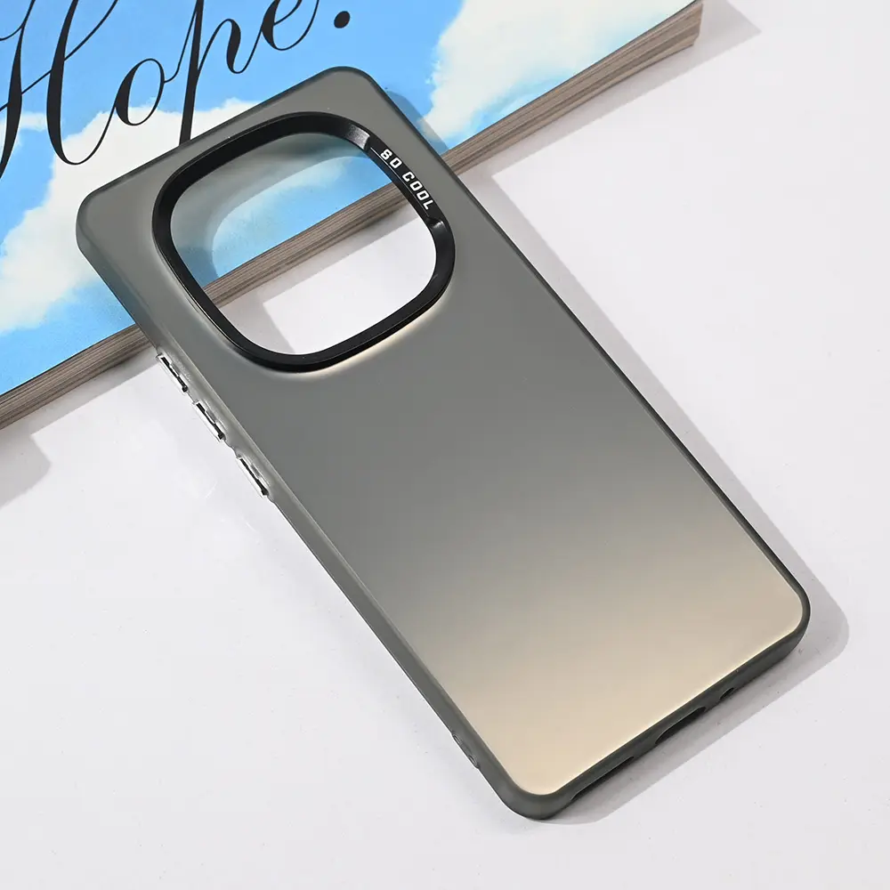 Torbica Clear za Xiaomi Redmi Note 14 Pro 5G Crna