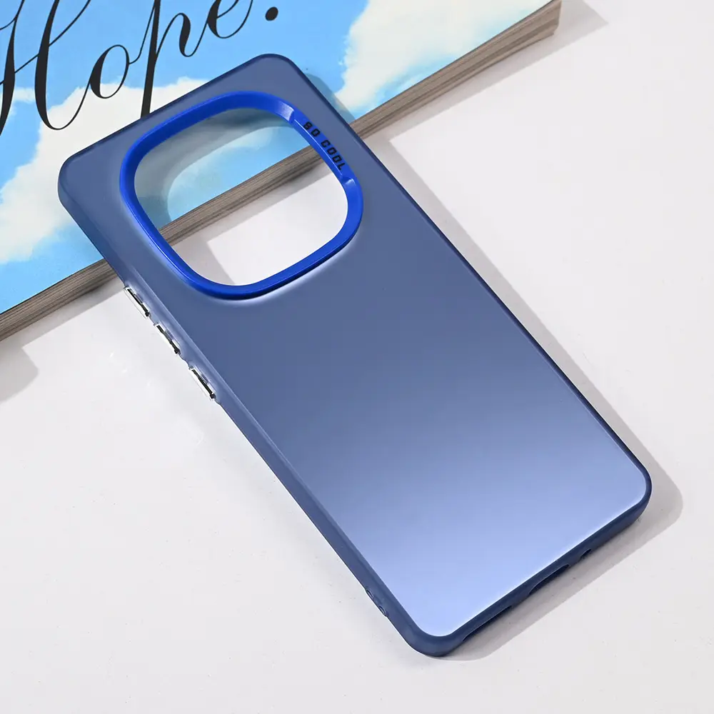 Torbica Clear za Xiaomi Redmi Note 14 Pro 5G Plava