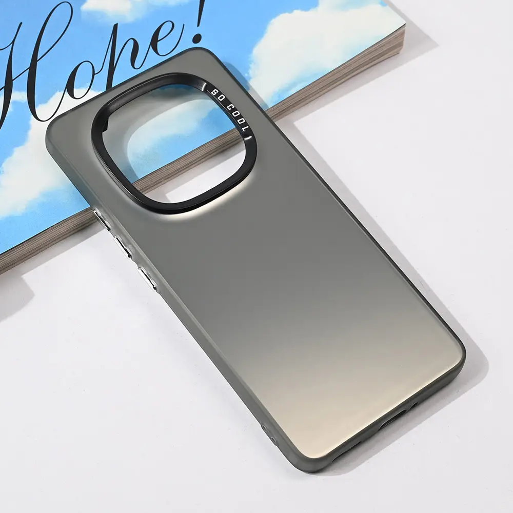 Torbica Clear za Xiaomi Redmi Note 14 Pro Plus Crna