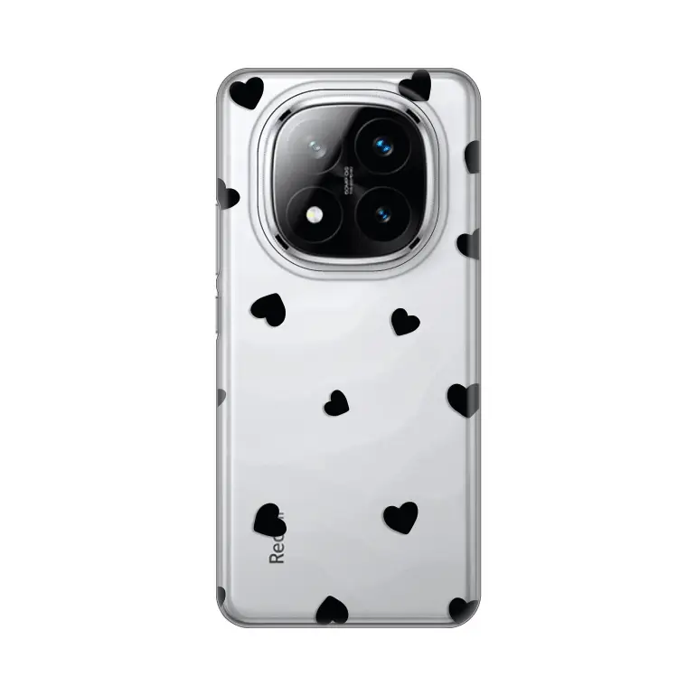 Torbica Silikonska Print Skin za Xiaomi Redmi Note 14 Pro Plus Hearts