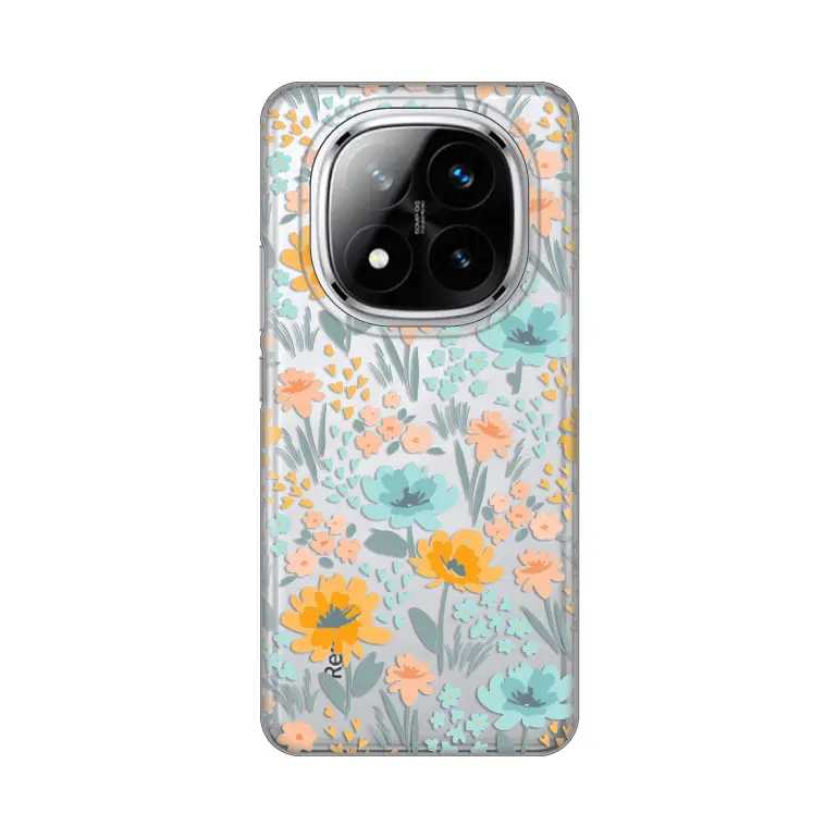 Torbica Silikonska Print Skin za Xiaomi Redmi Note 14 Pro Plus Lovely Flowers