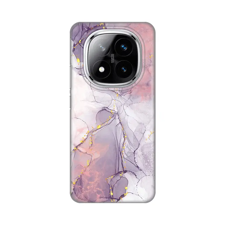 Torbica Silikonska Print za Xiaomi Redmi Note 14 Pro Plus (eu) Pink Marble