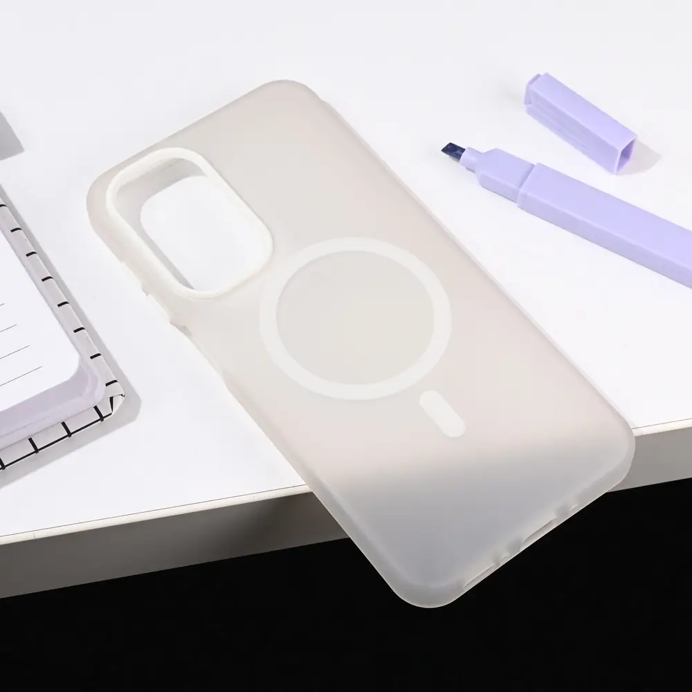 Torbica Magsafe Pastel za Samsung A266B Galaxyg A26 5G Bela