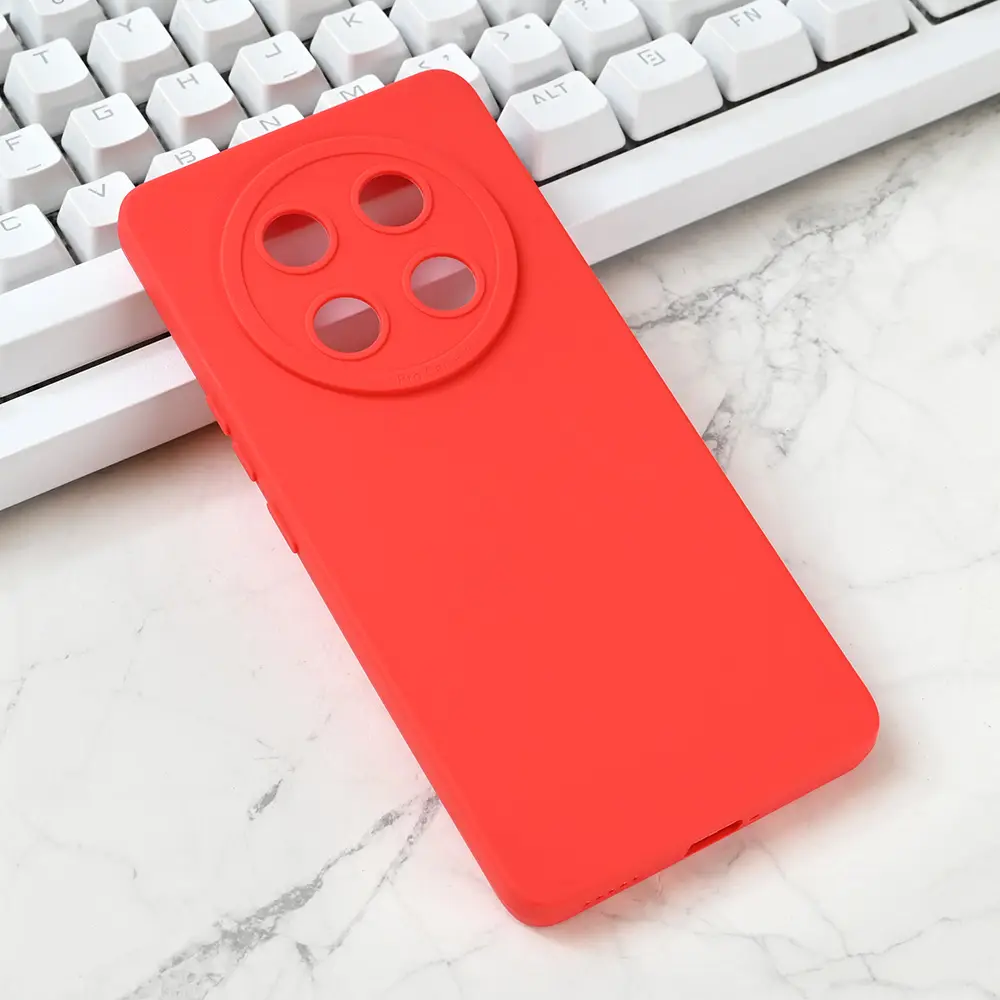 Torbica Silikon Pro Camera za Honor Magic 7 Lite Crvena