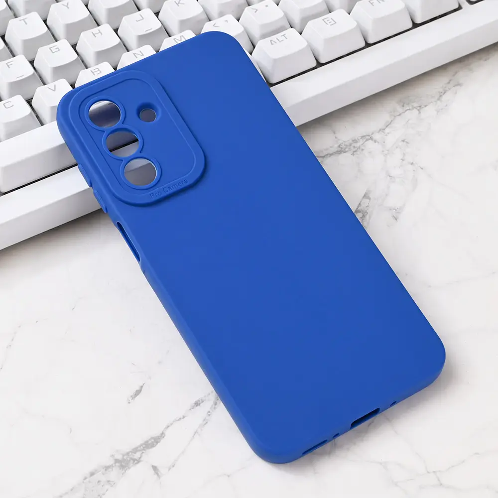 Torbica Silikon Pro Camera za Samsung A266B Galaxy A26 5G Plava
