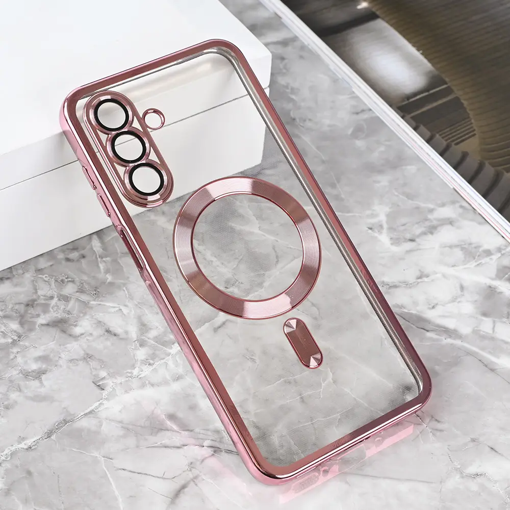 Torbica Magsafe Lux za Samsung A266B Galaxy A26 5G Roze