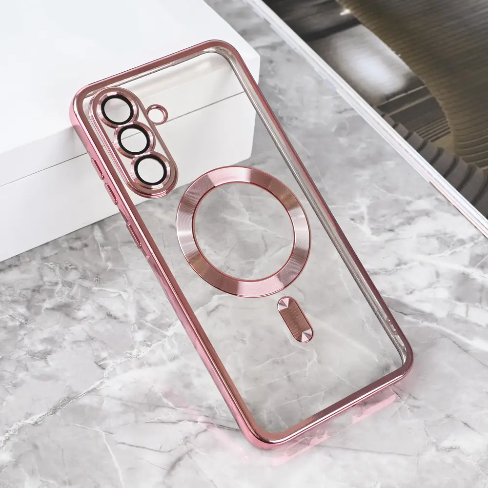 Torbica Magsafe Lux za Samsung A366B Galaxy A36 5G Roze