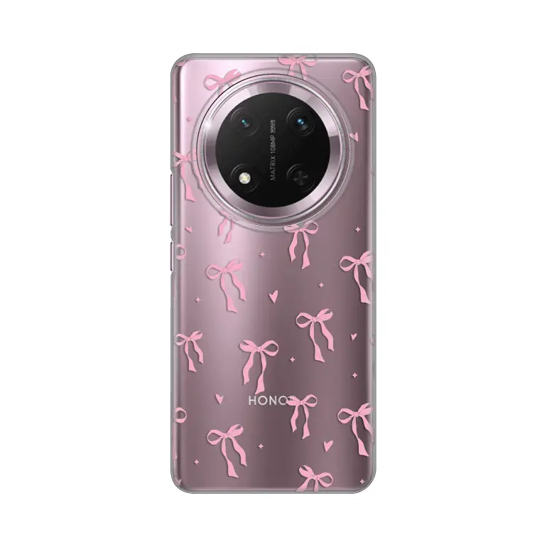Torbica Silikonska Print Skin za Honor Magic 7 Lite Cute Bow