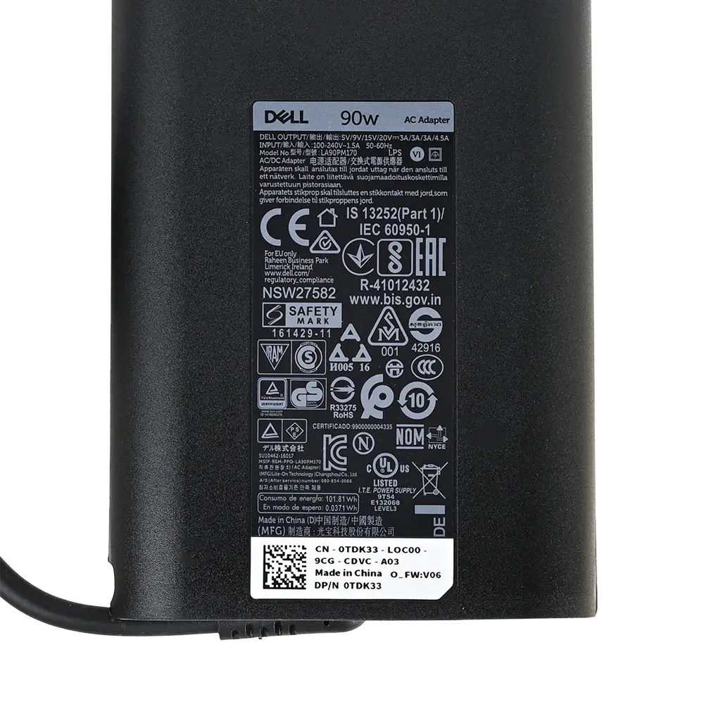 Punjac za Laptop Dell Type C 20V 4.5a 90W HQ JC