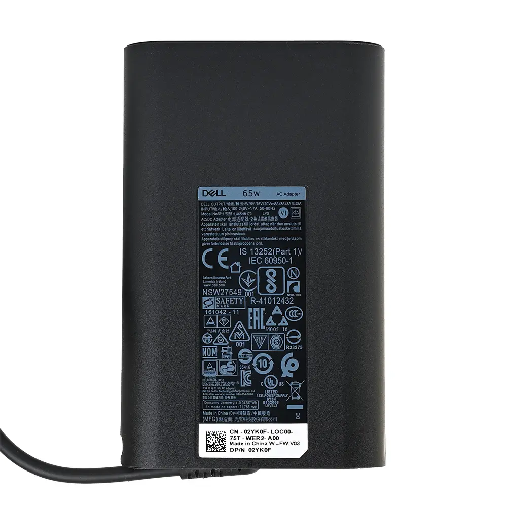 Punjac za Laptop Dell Type C 20V 65W HQ JC