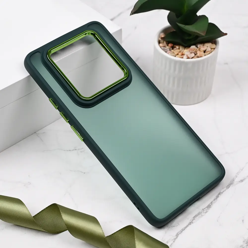 Torbica Shining Camera za Xiaomi Redmi Note 14 Pro 5G Tamno Zelena