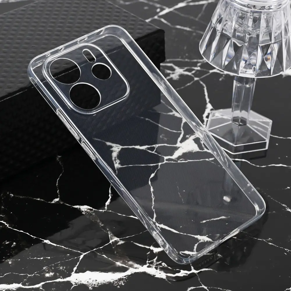 Torbica Silikonska Ultra Thin za Xiaomi Redmi Note 14 4G (srb) Transparent