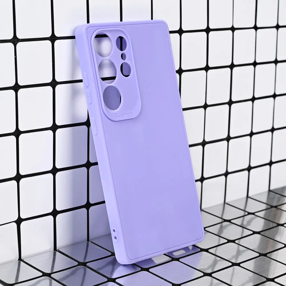 Torbica 3D Camera za Samsung S938B Galaxy S25 Ultra Ljubicasta