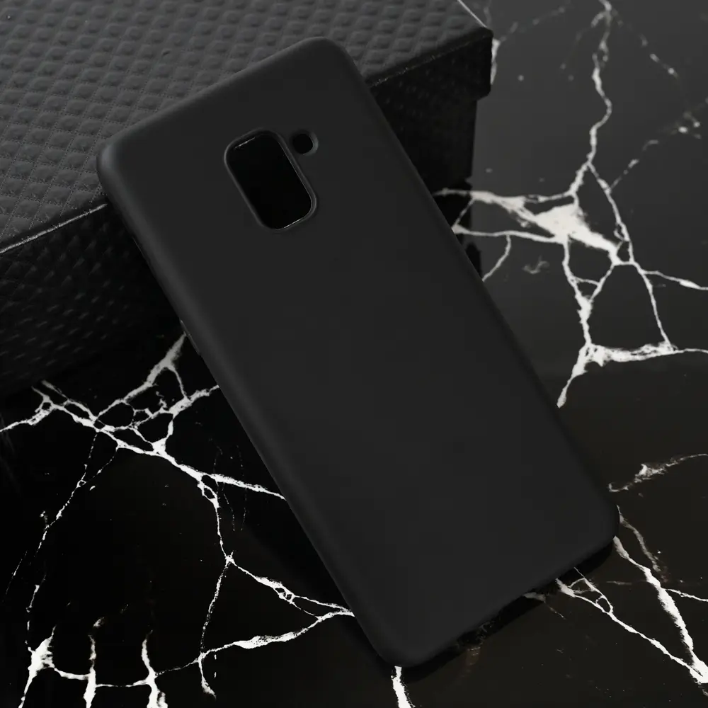 Torbica Teracell Giulietta za Samsung A730F Galaxy A8 Plus 2018 Mat Crna