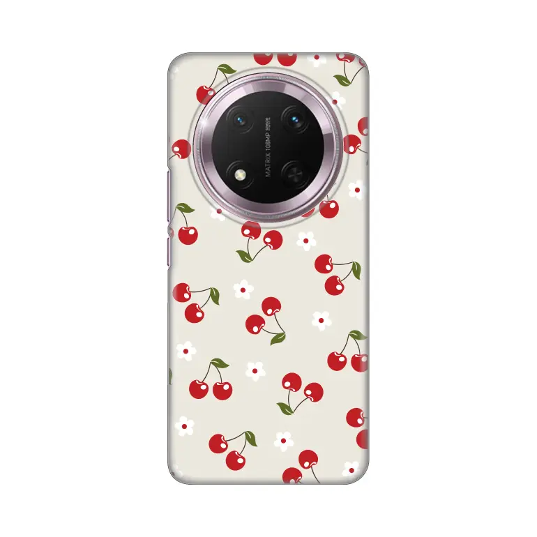 Torbica Silikonska Print za Honor Magic 7 Lite Cherry And Flowers