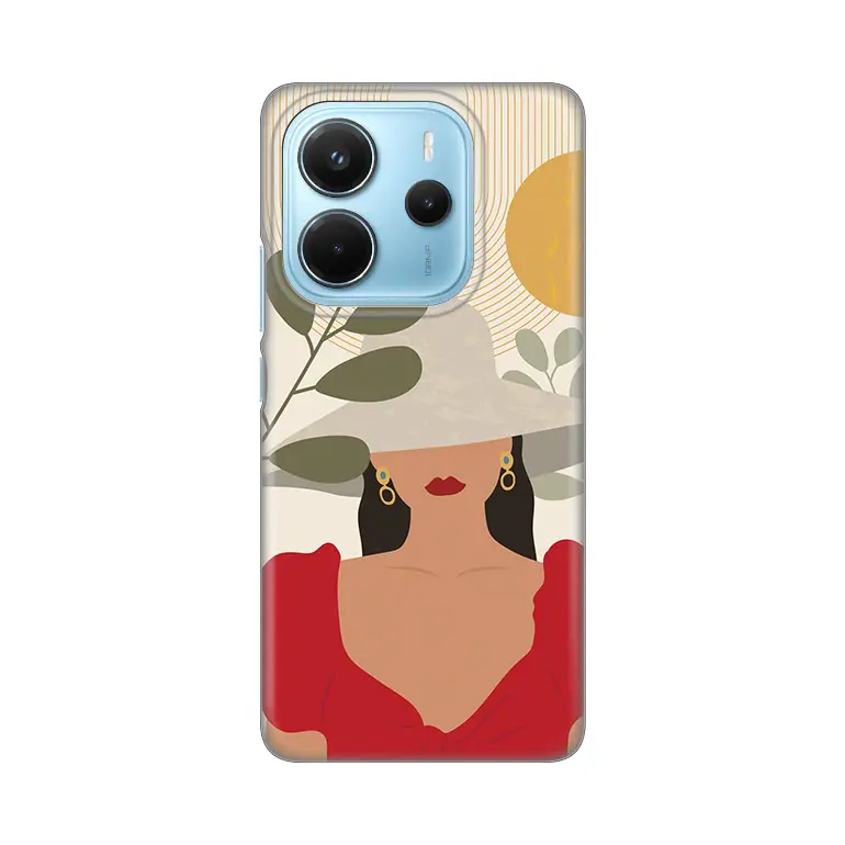 Torbica Silikonska Print za Xiaomi Redmi Note 14 4G (srb) Summer Girl
