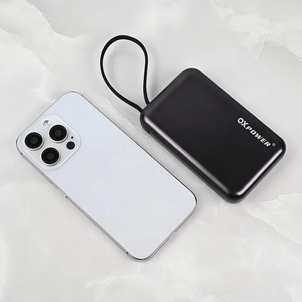 Power Bank Prenosiva Baterija Oxpower PDW12 12000mah 3U1 Magnetic Crna