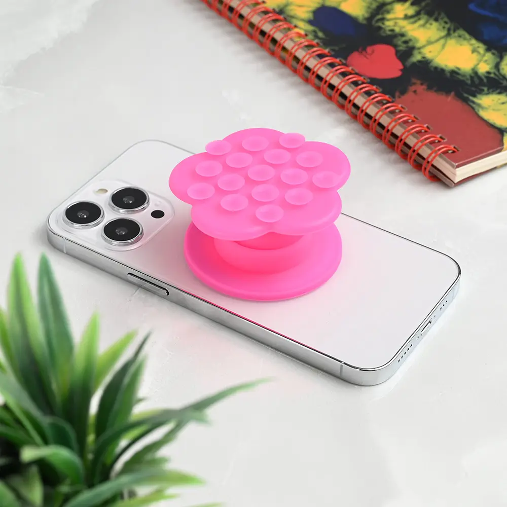 Stiker za Mobilni Telefon Magnetic Flower Pink