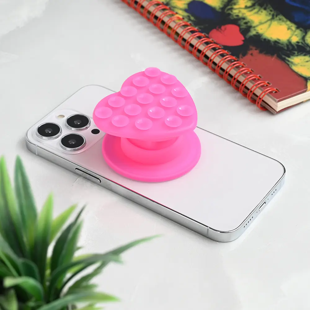 Stiker za Mobilni Telefon Magnetic Heart Pink