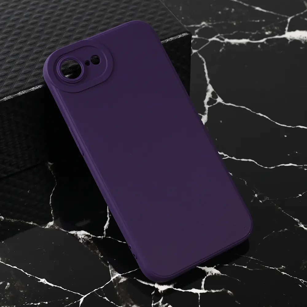 Torbica Teracell Giulietta za Iphone 16e/17e 6.1 Mat Tamno Ljubicasta
