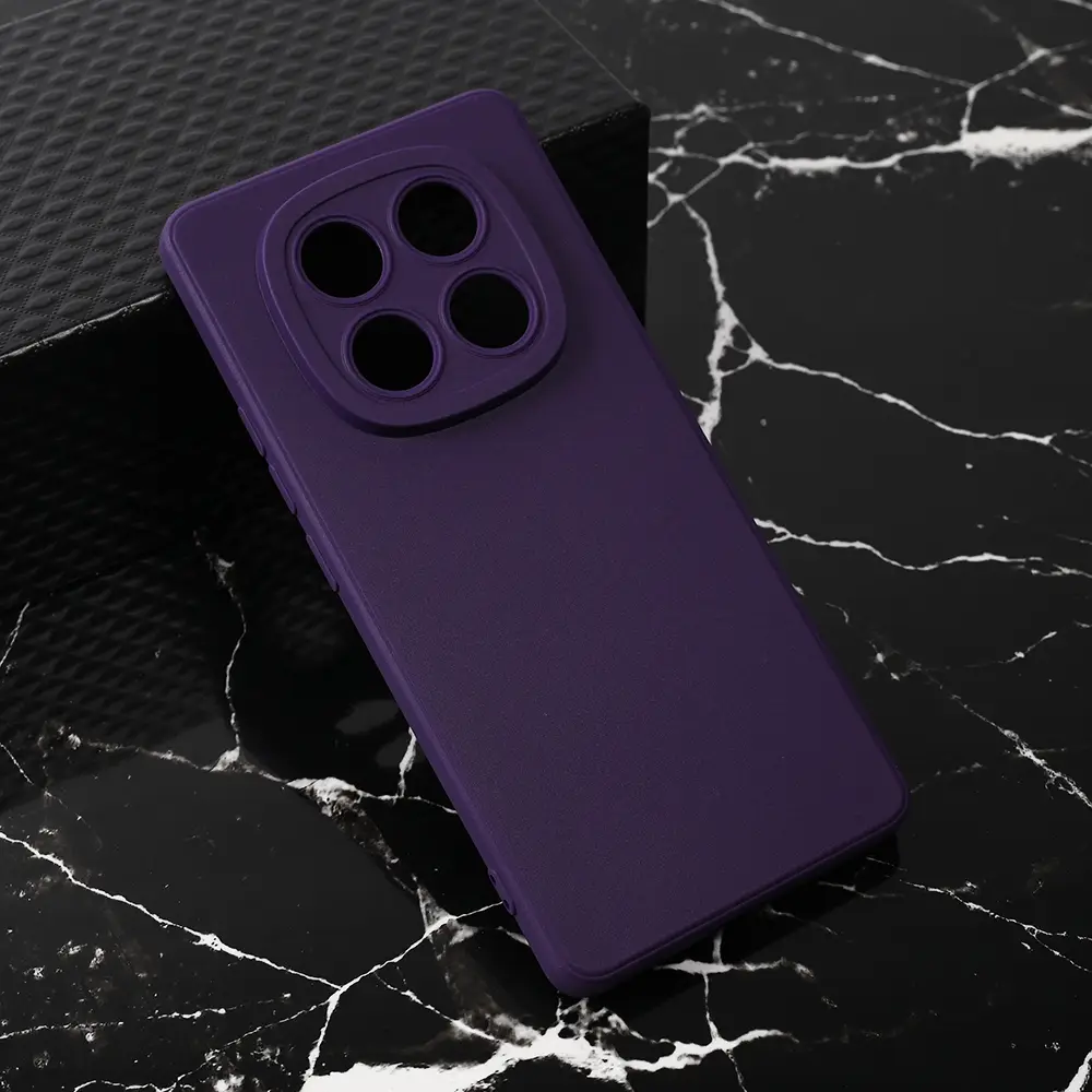 Torbica Teracell Giulietta za Xiaomi Redmi Note 14 Pro 4G Mat Tamno Ljubicasta