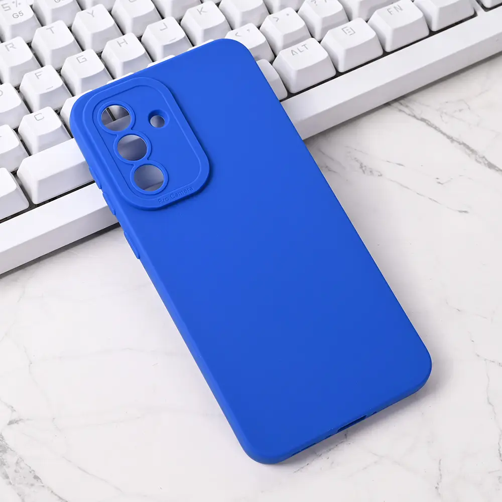 Torbica Silikon Pro Camera za Samsung A366B Galaxy A36 5G Tamno Plava